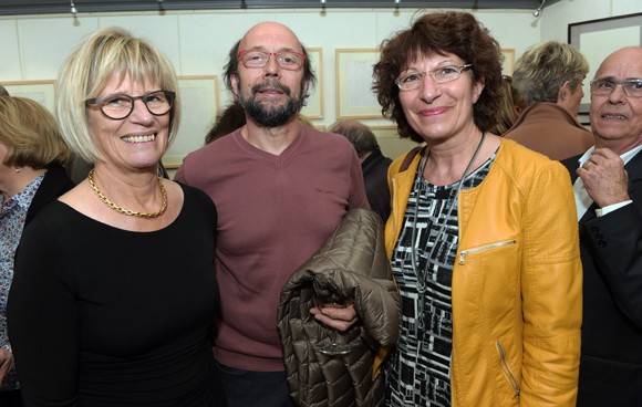 9. Françoise Combet, Gilles Choffin et Bernadette Farge