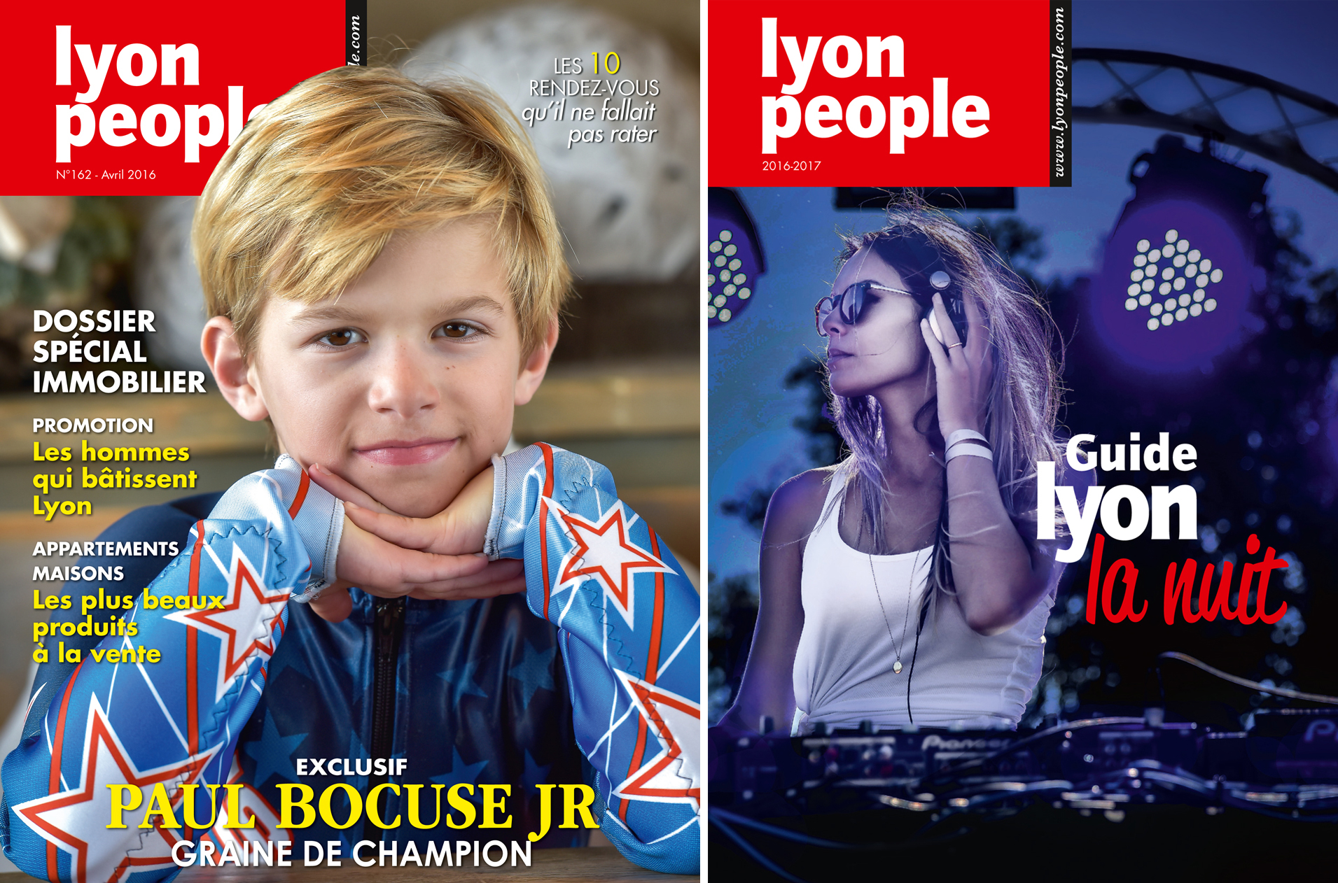 Paul Bocuse Junior en couverture de Lyon People