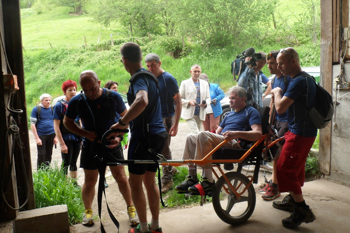 Trail ATOS. Les associations d’handicapés dans la course