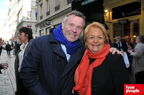 5. Stéphane Pelletier (Broc Bar) et Arlette Hugon (Chez Hugon)