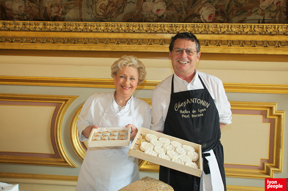 1. Renée Richard (Renée Richard, Halles de Lyon) et Éric Giraud (Chez Antonin, Halles de Lyon)