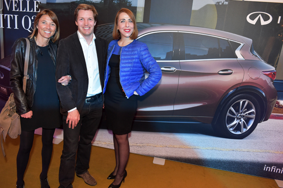 1. Axelle (Lyon People), Alexandre Jeannerod (Groupe Eurosono) et Audrey Monnot (Groupe Bernard)