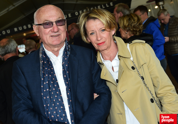 11. Michel Glenat (Cottard) et son épouse Sylvie (Groupe 3F)