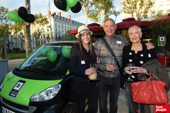 17. Morgane Garcia (Yaka Immo), Antoine Riera (Cabinet Riera) et Françoise Garcia (TGL Management)