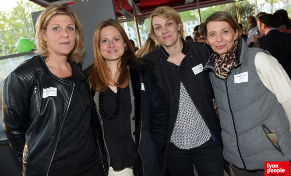 18. Vinciane d’Hollander (Malsch), Lydia Cerutti (FIP), Céline Pomathiod (TGL Management) et Mireille Daud (Diam)