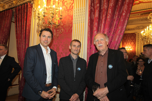 20. Le professeur Luc Zimmer (CHU de Lyon), le docteur Jean-François Ghersi-Egea, Neurobiologie (Inserm) et le professeur François Jourdan (Université de Lyon)