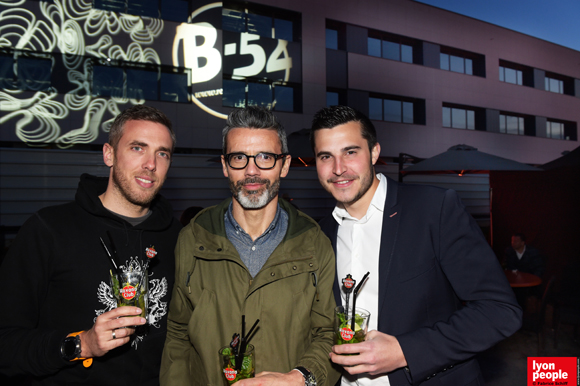 21. Stéphane Croc (Havana Club), Dominique Armand (Canal +) et Jocelyn Benat (Havana Club)