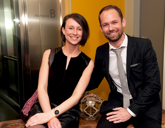 23. Emilie Olivier (Novotel de Beaune) et Christophe Brahy (Qualitourisme)