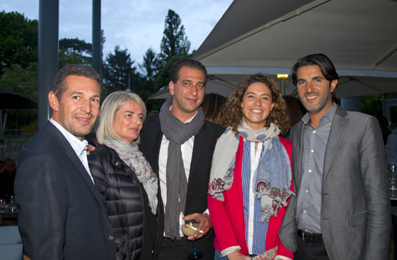 24. Thierry et Emmanuelle Rousseau (Thema Luxe), Marion (CGPME), Julien Ploton (Terre Adélie) et Karim Omri (ACDC)