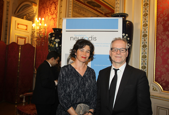 26. Thierry Frémaux (Institut Lumière) et son épouse Marie Le Gac