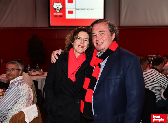 28. Olivier Ginon, président de GL Events et son épouse le docteur Jacqueline Ginon