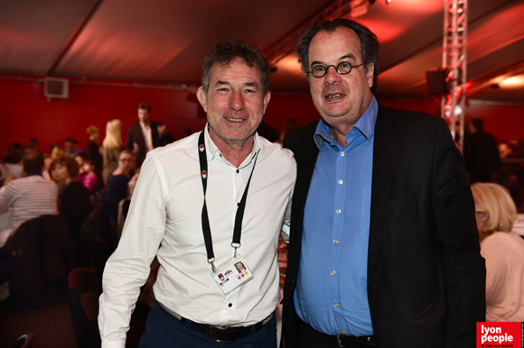 29. Jean-Claude Pietrocola (Média Sport Promotion) et Christian Laroche (Sciences Po)