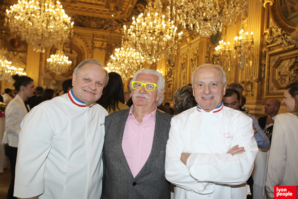 30. Joël Robuchon, Jacky Marguin et Pierre Orsi