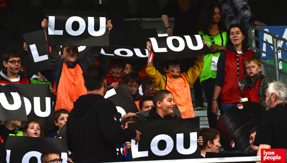 42. Les jeunes supporters du LOU