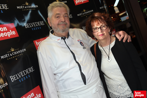 43. Le chef Gilles Develle et son épouse Christine