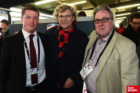 50. Mathieu Renaud (LOU Rugby), Jo Maso et Jean-Marie Nauleau