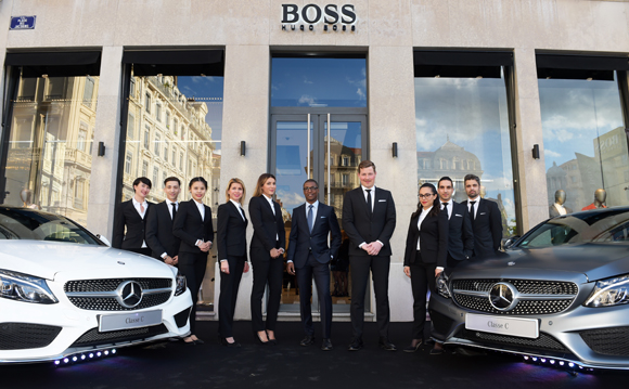 6. Matthieu Tambo et sa Team (Hugo Boss)