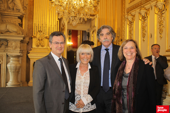 7. Ariel Ruiz, Paule Bonnier (Soléo), Pierre Balle et Sylviane Ruiz