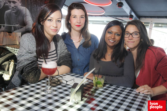 8.Amélie (Radio Espace), Clémentine et Virginie (Makheia), et Chloé (Cin) 