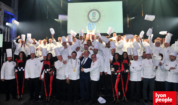 80 ans des Toques Blanches Lyonnaises. Un dîner de gala au 400 coups