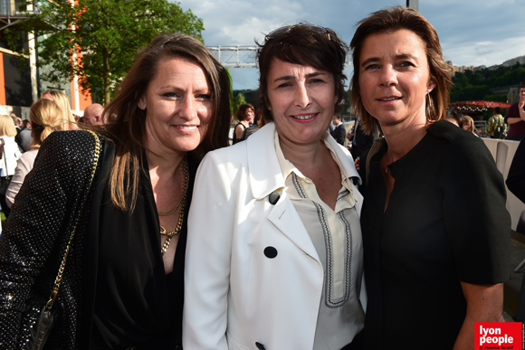 10. Cécile Verget (Les Alchimistes and Co), Christelle Cimetière (EMC) et Axelle Lamiche (Lyon People)