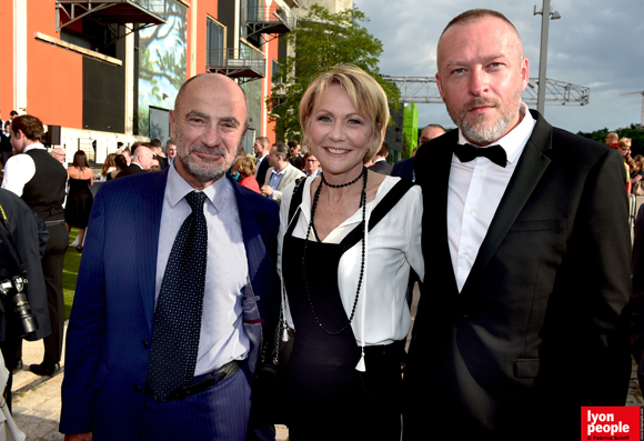 12. Jean-Michel Daclin, adjoint au rayonnement international, Odile Mattei (France 3) et François Gaillard, DG Lyon Tourisme & Congrès