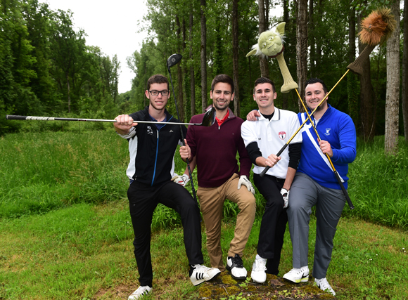 15. Paul Gardere, Marc Tardieux, Elliot Hoolbecq et son frère Clément