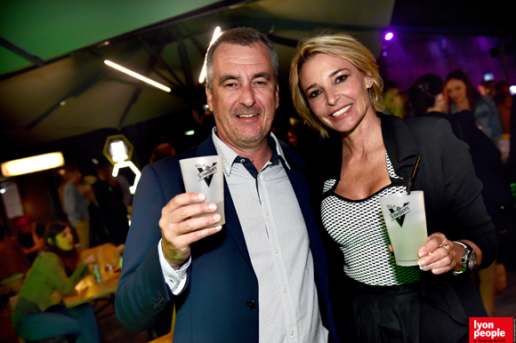 2. Ludo Molière (Schweppes) et Sandrine Flamant