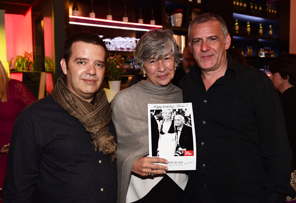 28. Julien Poncet (Comédie Odéon), Florence Verney-Carron, vice-présidente du Conseil régional et Philippe Giangreco, président de la Comédie Odéon