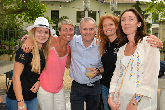 3. Leelou, Sandrine (Philip Morris), Pascal Delaporte (Ricard), Aurélie Fioc (Ginger) et Nathalie Jorcin (Les Enfants Terribles)