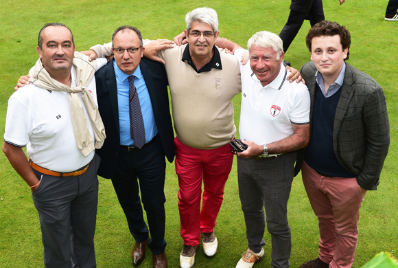 4. Pierre Nallet, Ali Hannas, Yves Justel, Denis de Bénazé et Victor Masson