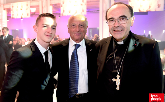 72. Gaspard Marguin, Pierre Orsi et Le cardinal Philippe Barbarin