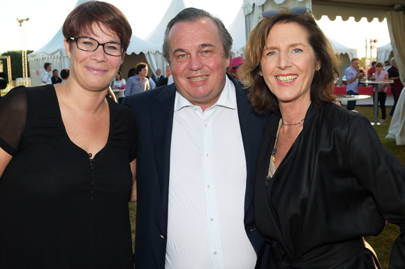 10. Nathalie Devillers, Olivier Ginon, président de GL Events et son épouse le docteur Jacqueline Ginon