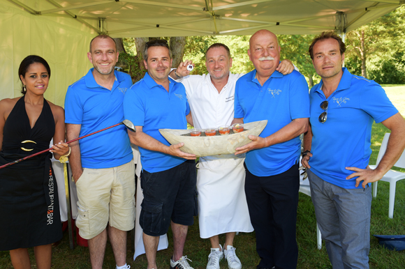 10. Yann Visintainer, Sébastien Germain, Stéphane Fernandez, Paul-Etienne Carrillon et Serge Gradante