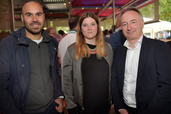 10. Frédéric Irles, Eva Baiardi et Laurent Bourgin (Mercedes-Benz Lyon)
