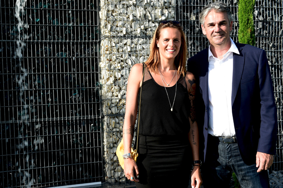 1. Laure Manaudou et Franck Jourdan (Végétal Concept)
