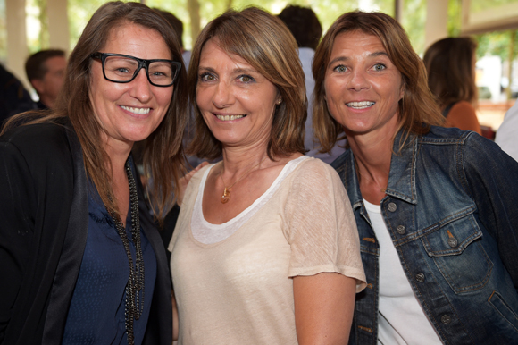 1. Cécile Verget (Les Alchimistes and Co), Valérie et Axelle (Lyon People)