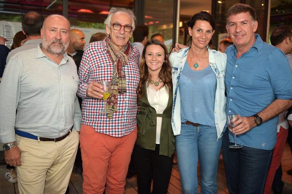 11. Jean-Luc Remilly (Setreal), Albert Dray, Pauline Martin (Café du Pond), Ariane Guimet (Tout Lyon Affiches) et Nicolas Winckler, directeur de Lyon People