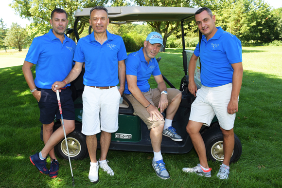 15. Arnaud Gauduel, Mehmet Meric, Nicolas Trompille et Xavier Gauduel