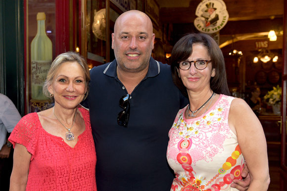 15. Odile Mattei (France 3), le chocolatier Philippe Bernachon et Françoise Pupier-Sibilia (Chez Moss)