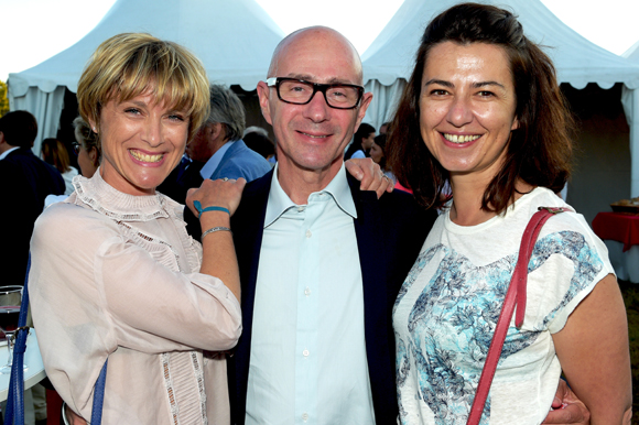 18. Ingrid Bade, Olivier Teste et Aurélie Siesse (GL Events)