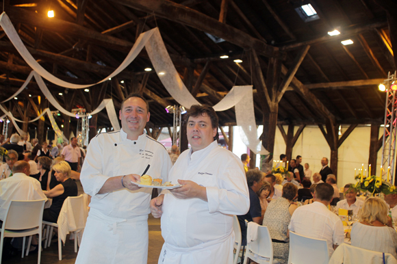 19. Bruno Roche (Le Relais de la Gare, Villeneuve) et Philippe Damians (Restaurant des Dombes, Ambérieux-en-Dombes)