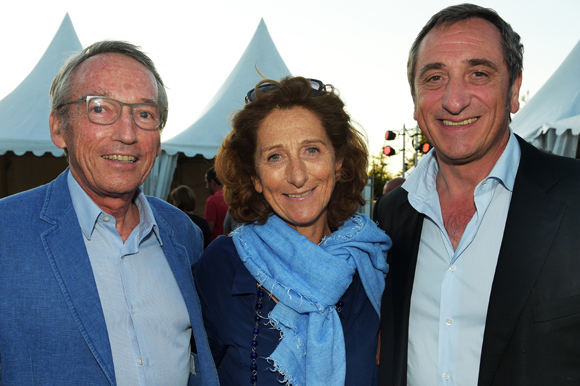 19. Bruno Dufour, consul de l’Equateur, Brigitte Honegger (BH2G & Magazine Nouveau Lyon) et Olivier Ferraton (GL Events)