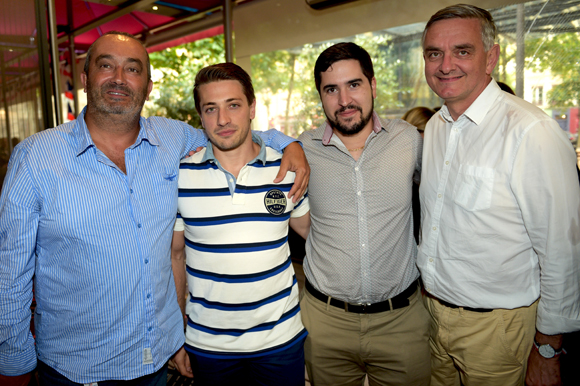 22. Pierre Nallet, Sébastien Ciocca, Cyrille Peigney et Tanguy Angleys (AnaHome Immobilier)