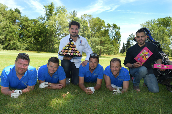 23. Christophe Roux, Benjamin Duperray, Sébastien Bouillet, Yanis Cottin, Geoffroy Valery et Tristan Duclos