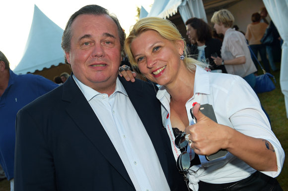 26. Olivier Ginon, président de GL Events et Marie Rigaud