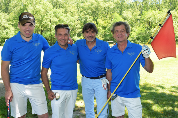 28.  Thierry Viollet, Michael Pollet, Michel Neyret et André-Claude Canova