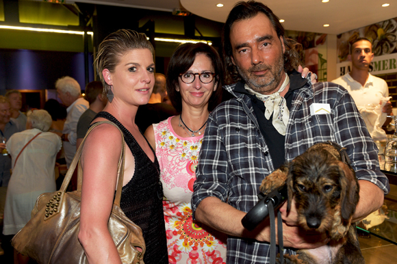 34. Tania Lomvis, Françoise, Michel Barthod (Les Barbares) et Molly