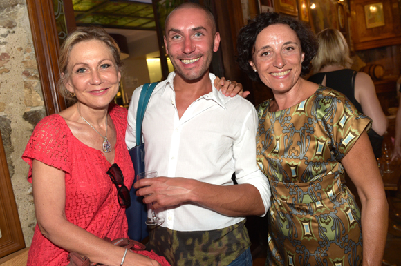 37. Odile Mattei (France 3), Romain Peyrard (Weiss) et Christel Reynaud (Le Progrès)