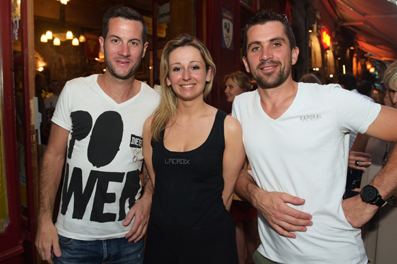 53. Arnaud Castell (Domaine Castell Reynoard), Chloé Pupier-Sibilia (Halles Mercière) et Laurent Cathelin